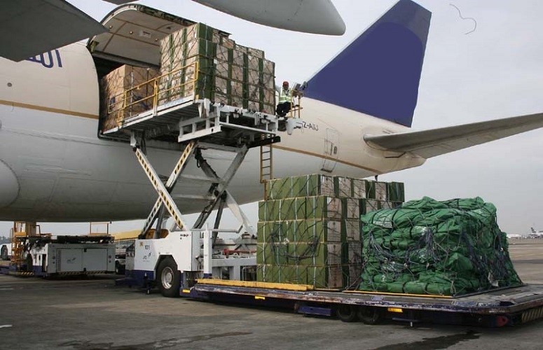 Transporte aéreo de mercancías