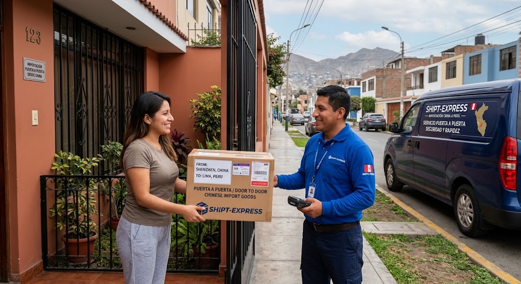 Importación puerta a puerta desde China a Perú: precios y empresas